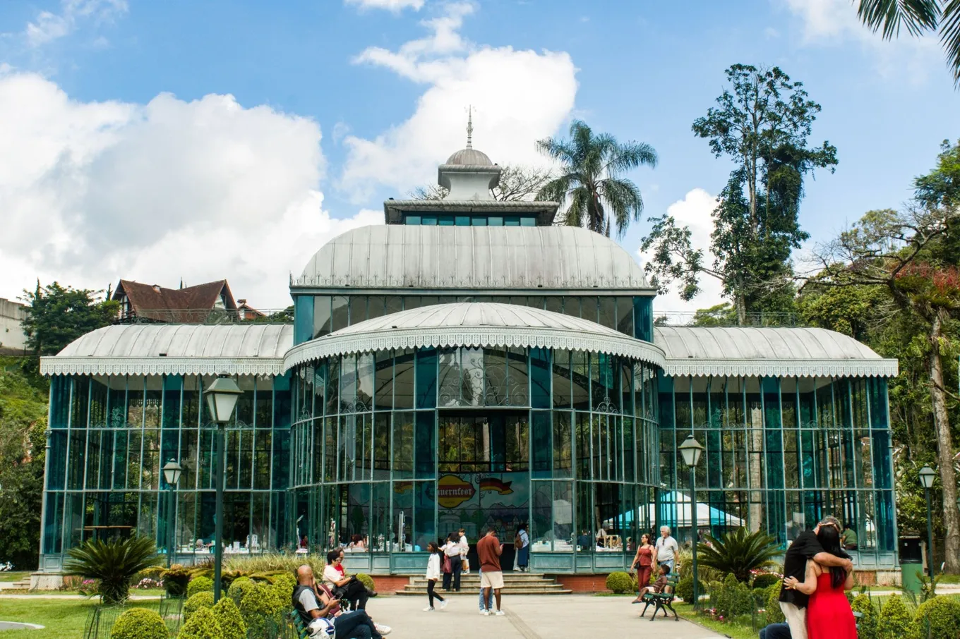 The Crystal Palace in Petrópolis