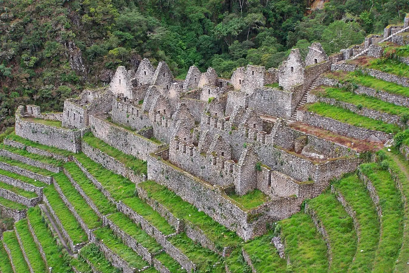 Wiñay Wayna na Trilha Inca · região de Cusco, Peru
