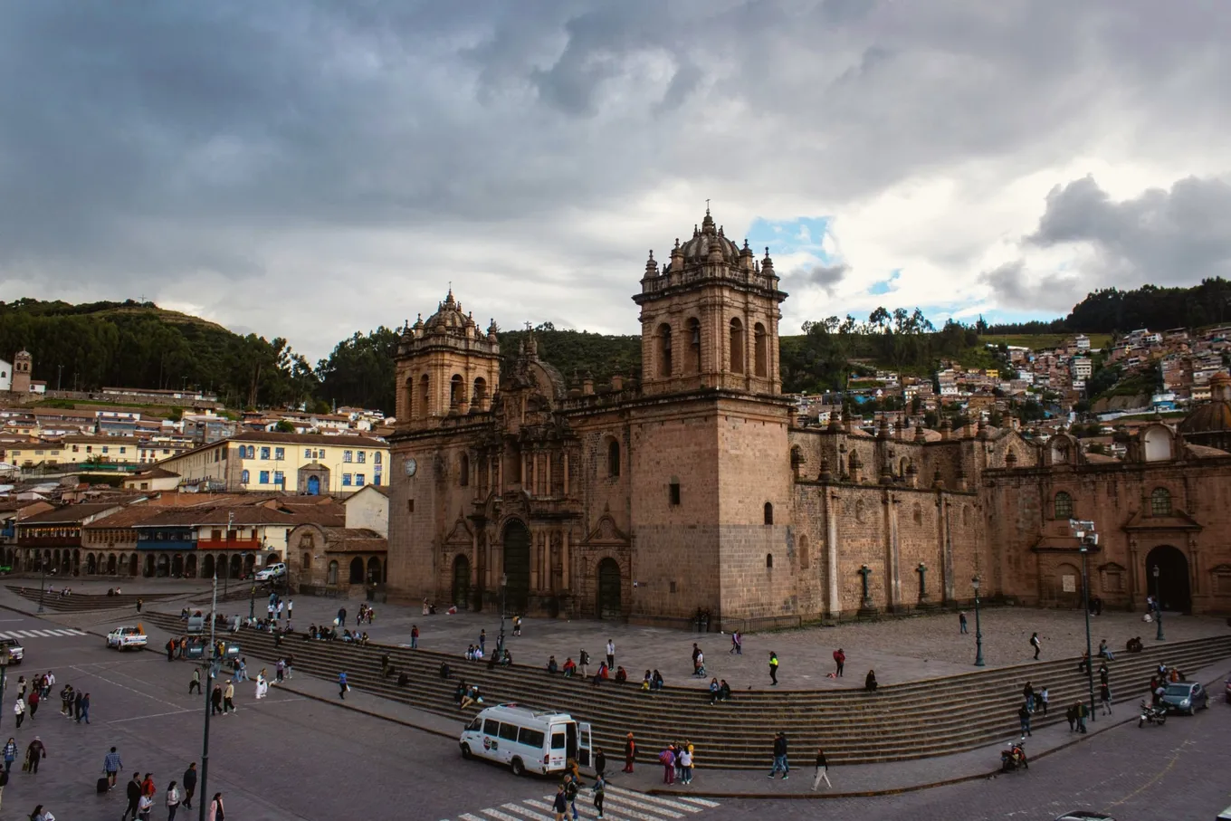 The cathedral on the Plaza de Armas · Cusco, Peru